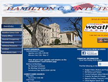 Tablet Screenshot of hamiltoncountytx.org